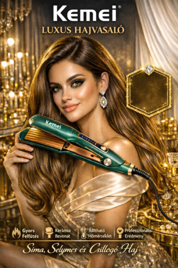 ✨ Kemei Luxus Hajvasaló ✨