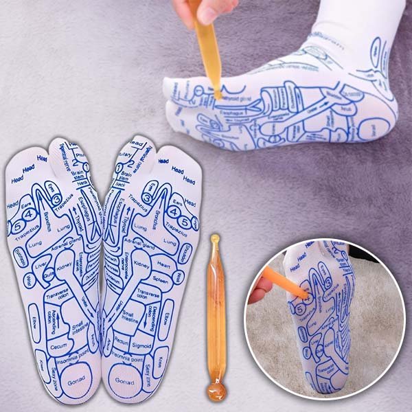 Aktiválja az egészség pontjait – reflexológiai zokni a napi masszázshoz | FEETRA Aktiválja az egészség pontjait – reflexológiai zokni a napi masszázshoz | FEETRA