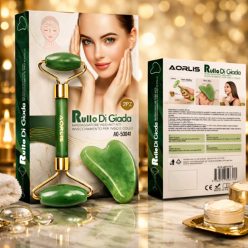 ✨ Luxus jade roller és Gua Sha készlet